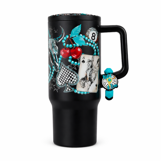 Wild Card Cowgirl Tumbler