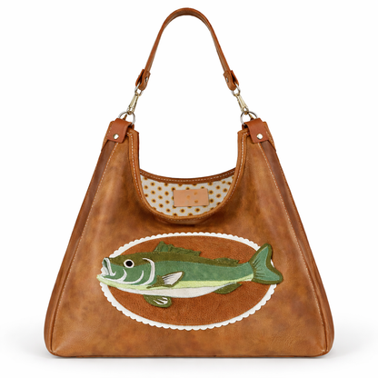 Volera™ Leather Fish Handbag